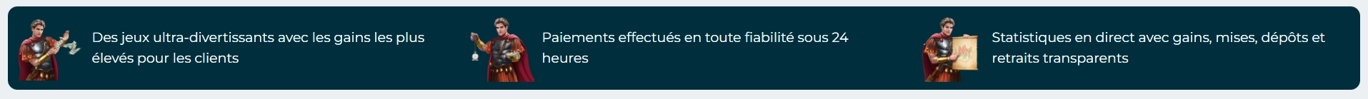 alexander casino advantages