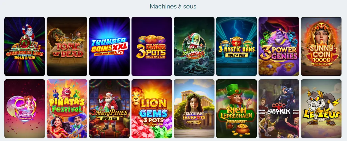 alexander casino machines a sous